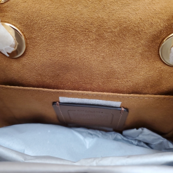 Coach Convertible Mini Backpack In Signature Canvas - Picture 12 of 12